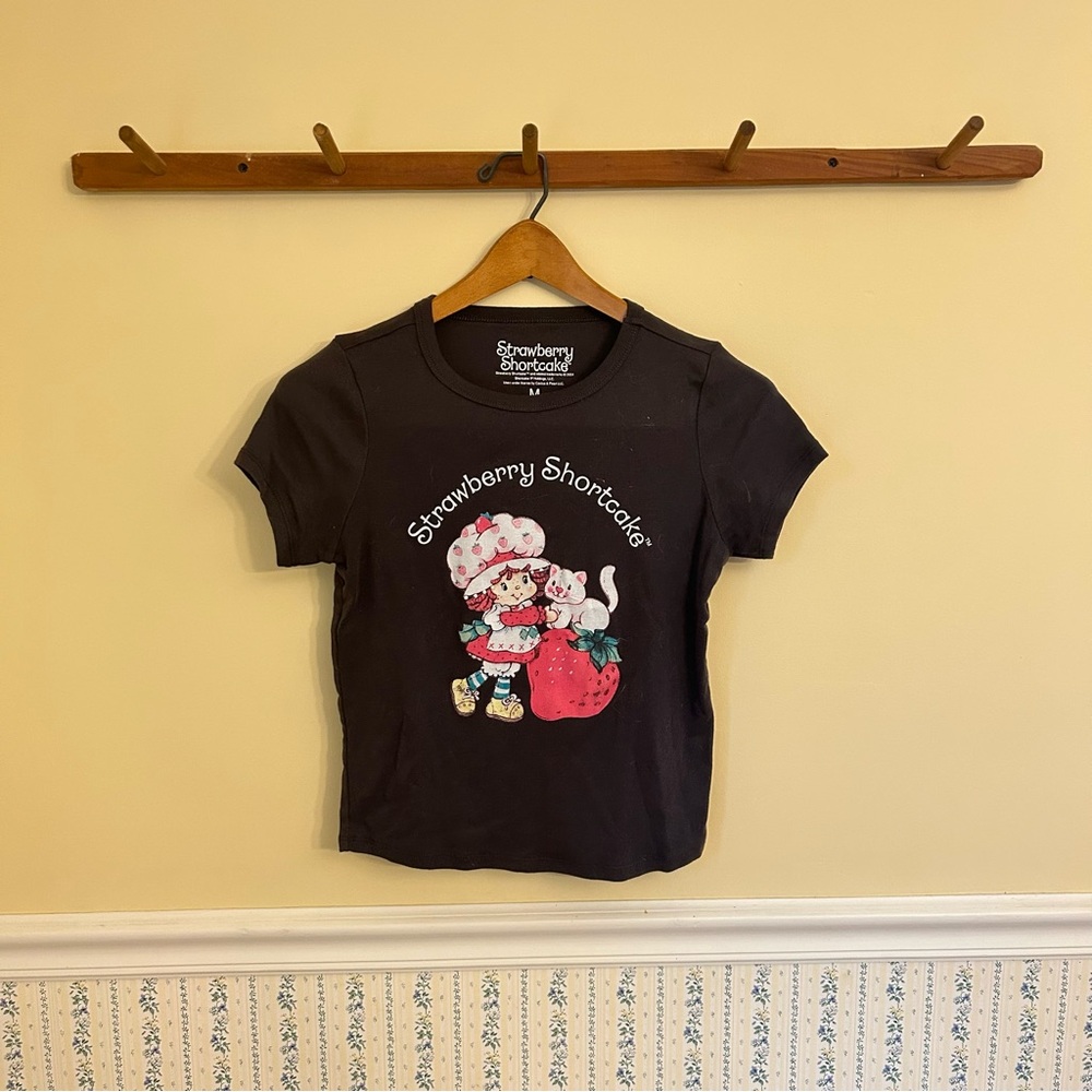 Strawberry Shortcake Graphic Baby Tee Top